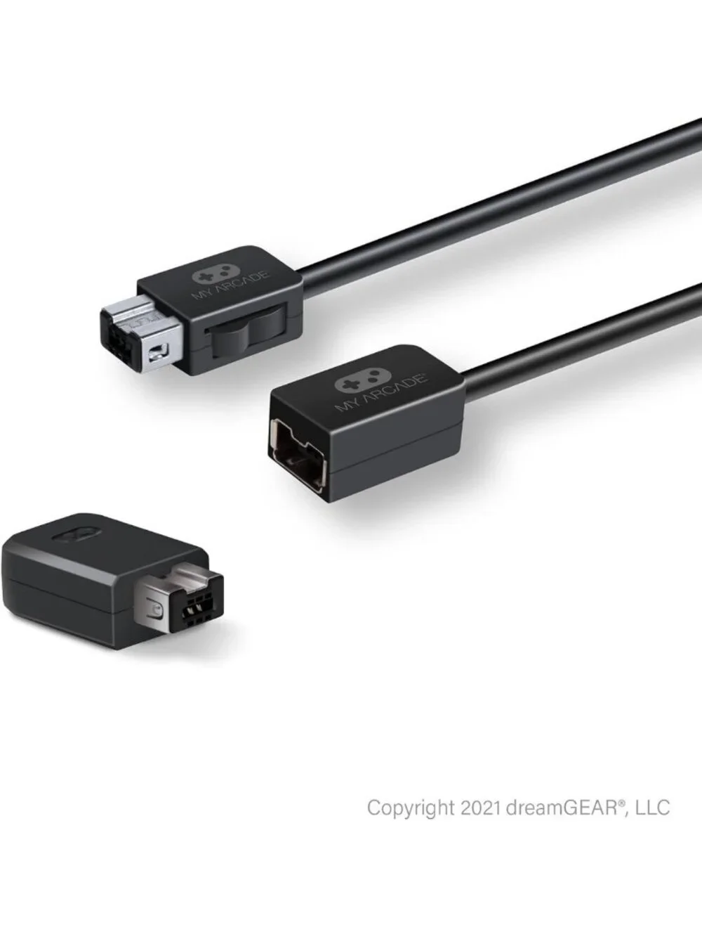 Wireless NES GamePad Combo Kit with 10ft Extension Cable - Retro Gaming